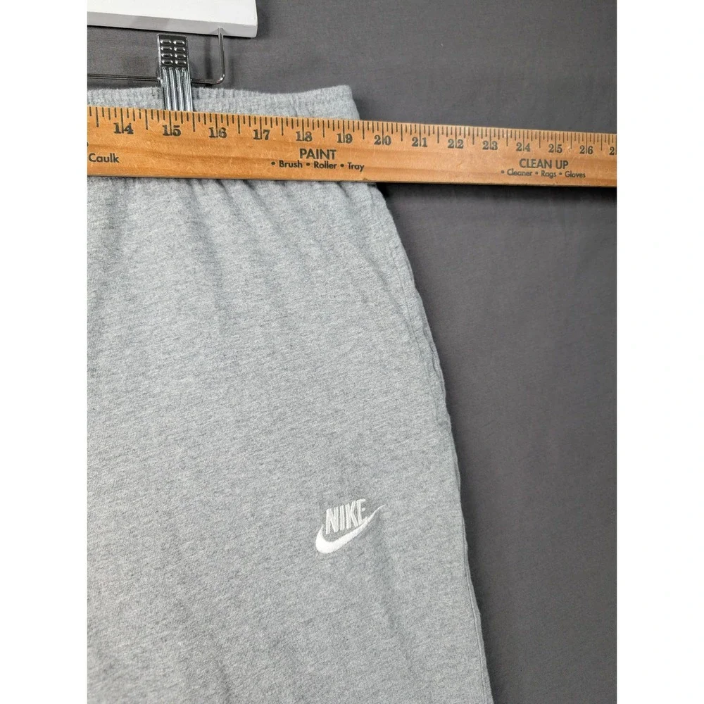 Nike Sportswear Mens Jersey Pants Gray Size 3XL